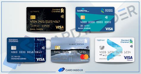 standard chartered visa credit card